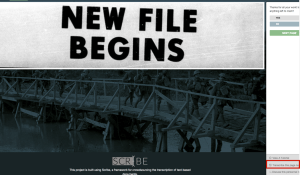 transcribe other page